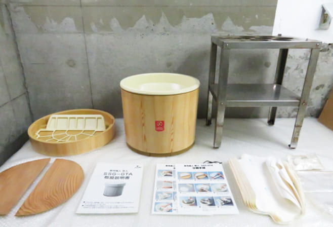 寿司ロボットの付属品