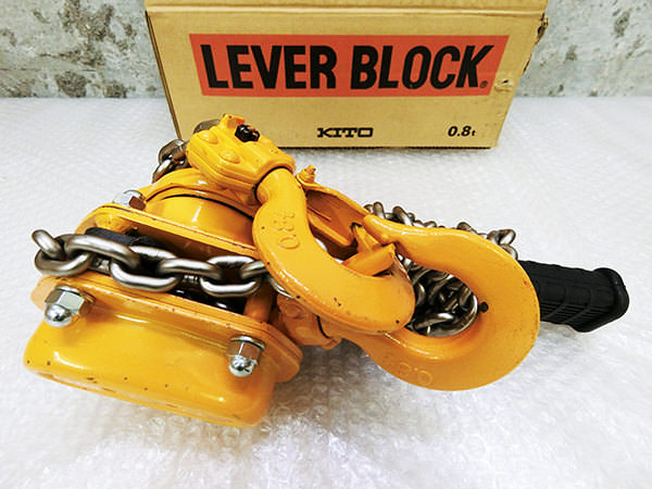 キトーのレバーブロック L5形 Lb008を買取致しました