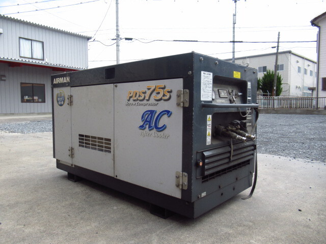 AIRMAN エアマン PDS75SC AC エンジン コンプレッサー