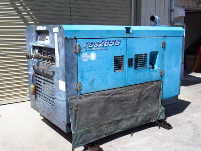 AIRMAN エアマン PDS265S エンジンコンプレッサー