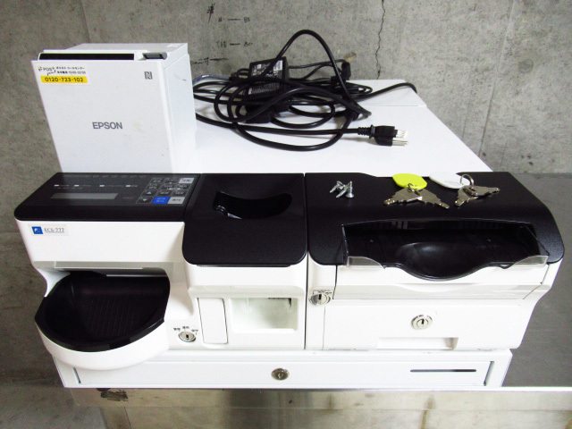 Fuji 富士電機 ECS-777 自動釣銭機 CSC777 CSB777-X CSD77 ドロア付き