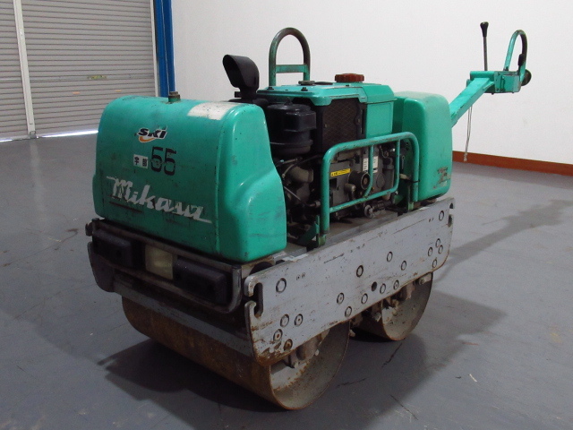 見学可能 福岡県久留米市保管 MIKASA ミカサ 三笠産業 MRH-600DSA ハンドガイドローラ バイブレーションローラー